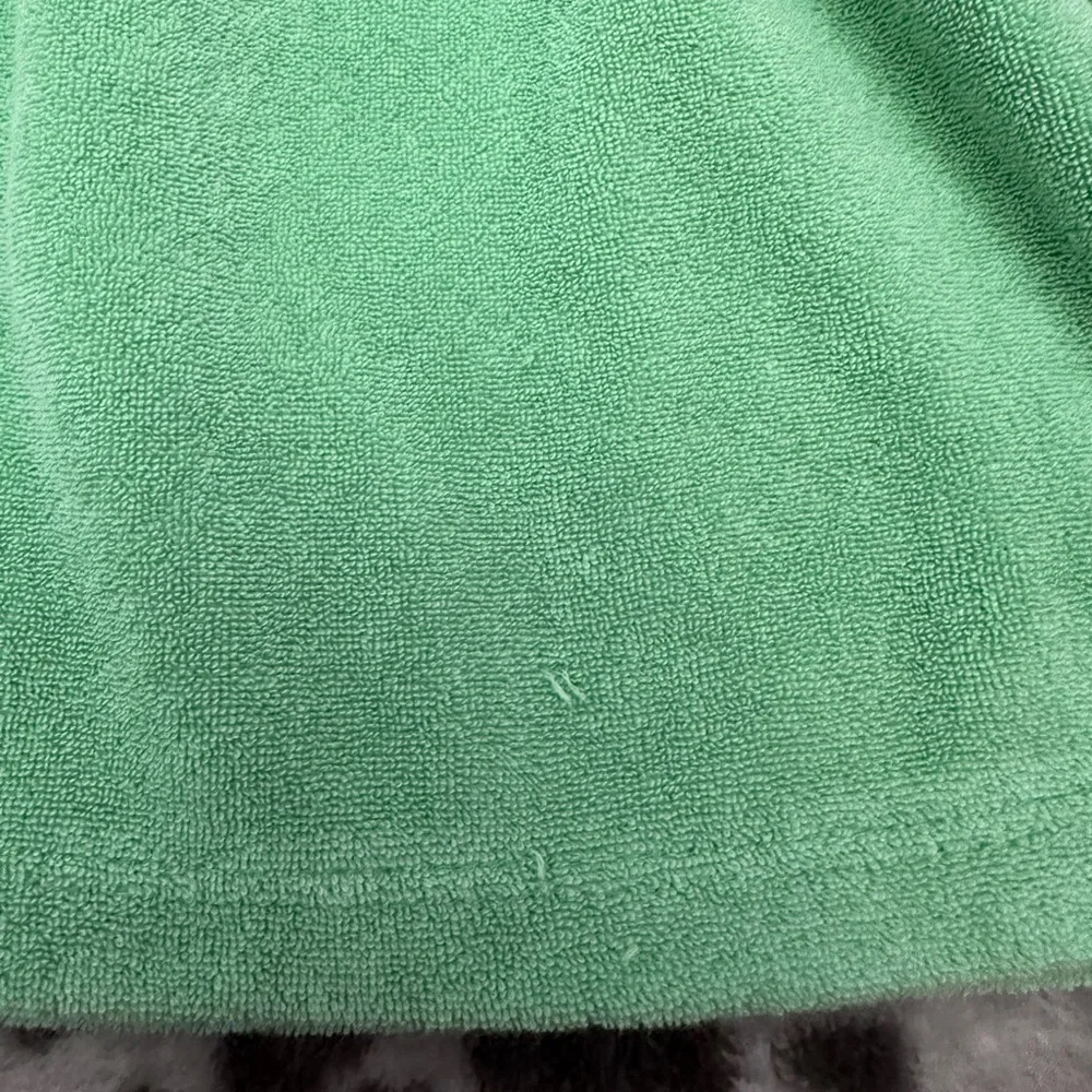 2006 Old Navy Terrycloth Swim Coverup Dress in Green Size 6-12 months